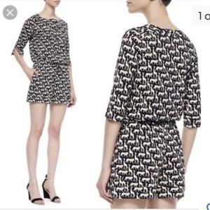 Diane von furstenberg safari romper.